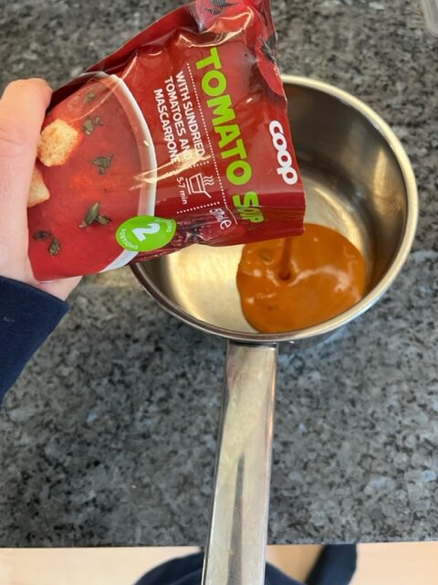 Tomatsoppa.