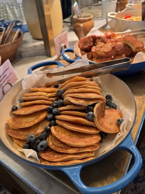 De amerikanska pannkakorna var en av mina favoriter!!!