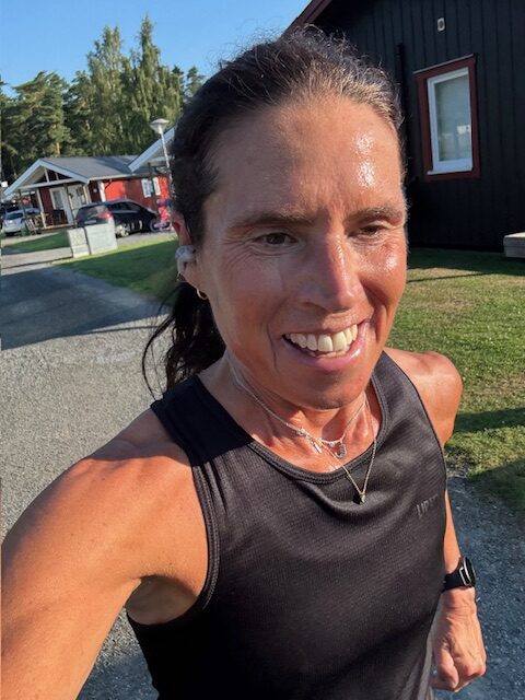 Joggingtur i gassande sol!