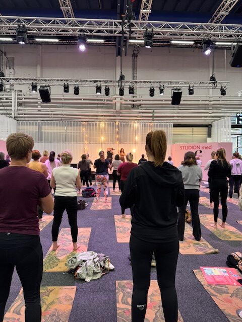 Studion där man kunde testa olika aktiviteter.